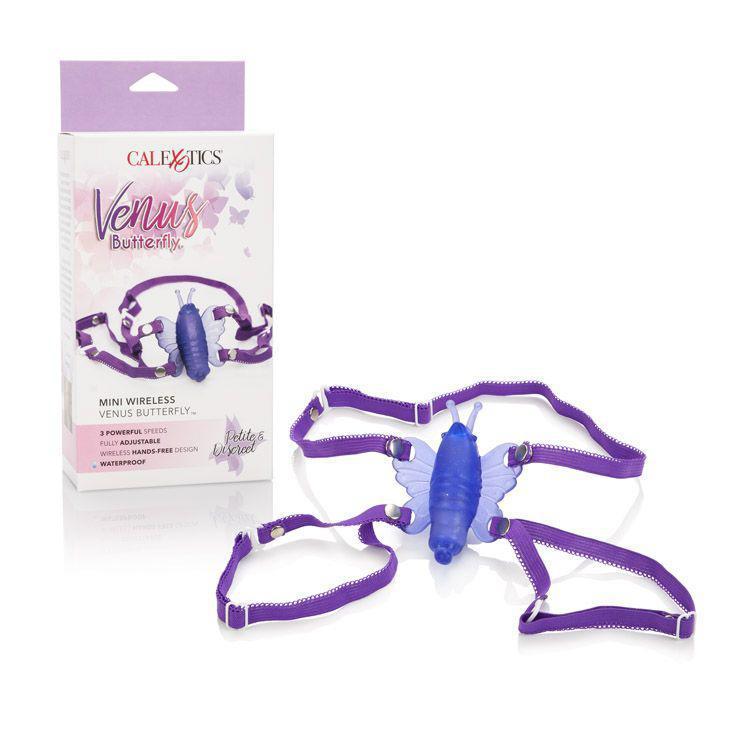 California Exotics - Venus Butterfly Mini Wireless Clit Massager (Purple) Clit Massager (Vibration) Non Rechargeable Durio Asia