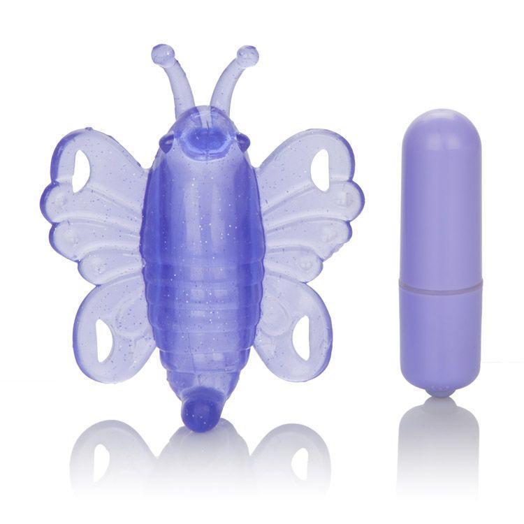 California Exotics - Venus Butterfly Mini Wireless Clit Massager (Purple) Clit Massager (Vibration) Non Rechargeable Singapore