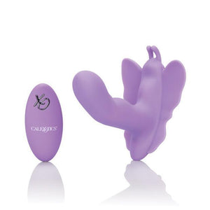 California Exotics - Venus Butterfly Silicone Remote Rocking Penis Vibrator (Purple) Remote Control Dildo w/o Suction Cup (Vibration) Rechargeable Singapore
