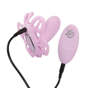 California Exotics - Venus Butterfly Silicone Remote Venus G Spot Vibrator (Pink) Remote Control Dildo w/o Suction Cup (Vibration) Rechargeable Singapore