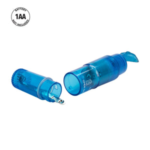 California Exotics - Waterproof Vibro Dolphin Clit Massager (Blue) Clit Massager (Vibration) Non Rechargeable 716770016638 CherryAffairs