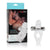 California Exotics - Wireless Passion Enhancer Vibrating Cock Ring (Clear) Rubber Cock Ring (Vibration) Non Rechargeable Durio Asia