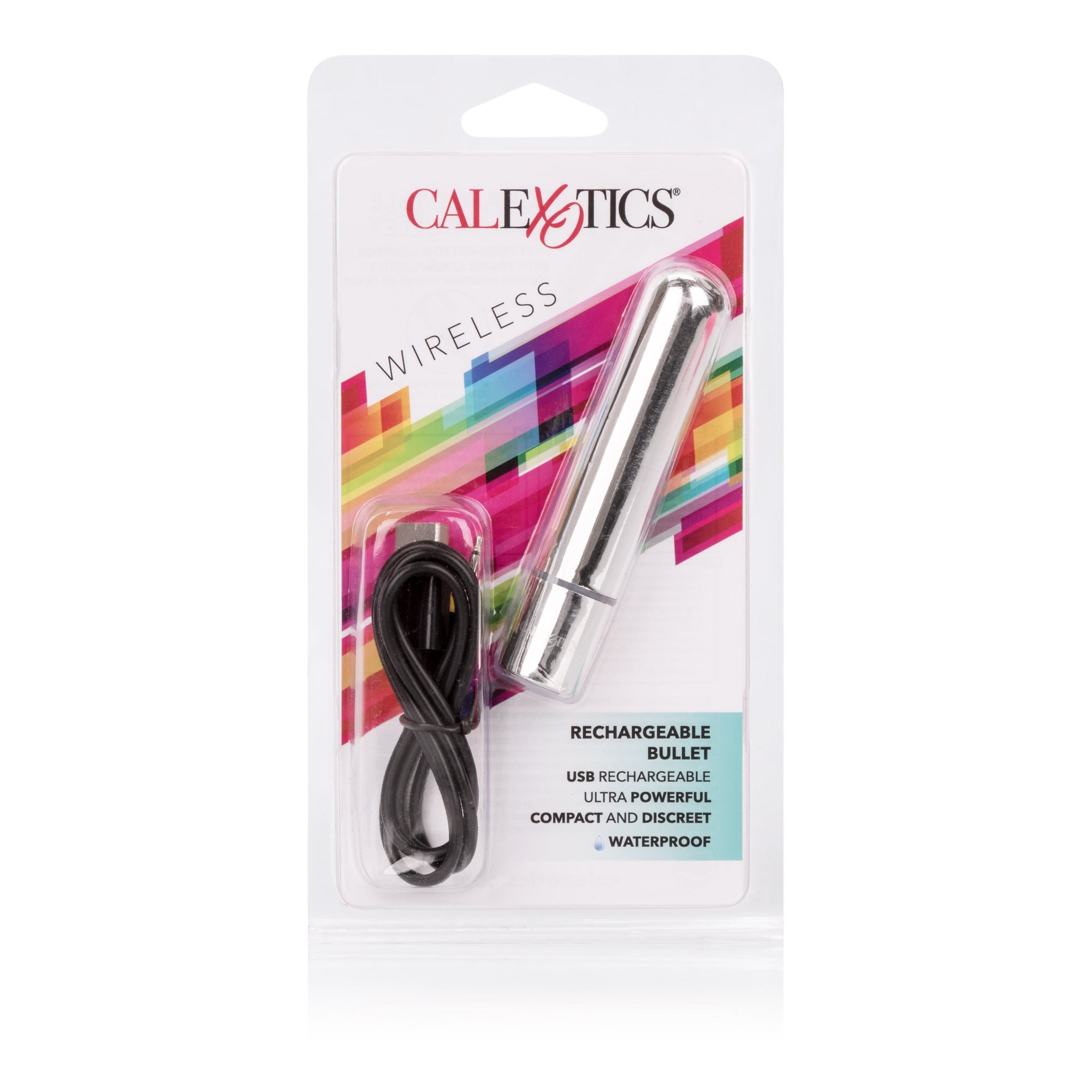 California Exotics - Wireless USB Rechargeable Bullet Vibrator (Silver) Bullet (Vibration) Rechargeable Singapore