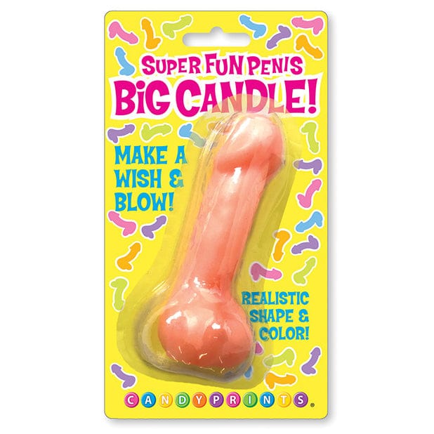 Candy Prints - Super Fun Penis Big Party Candle (Flesh) Party Novelties 817717009383 CherryAffairs