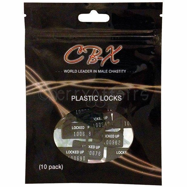 CBX - Plastic Cock Cage Locks (10 Pack) Metal Cock Cage (Non Vibration) Durio Asia