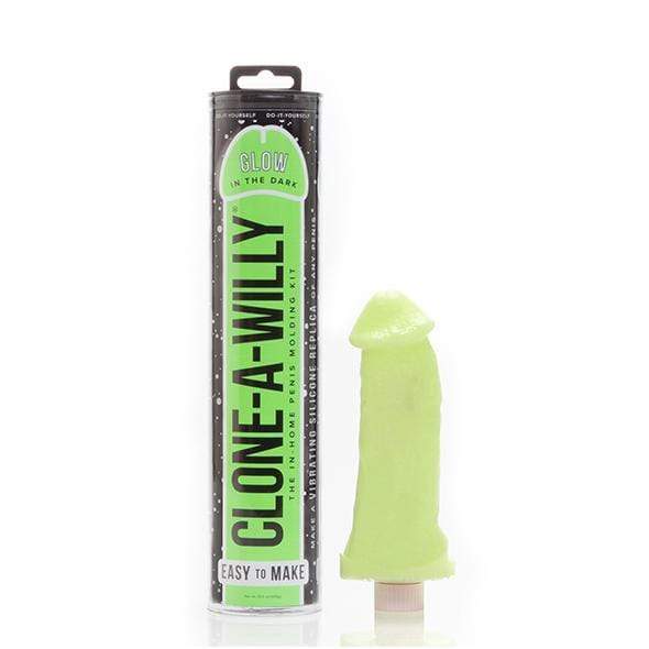 Clone A Willy - Glow in the Dark Vibrating Penis Molding Kit (Green) Clone Dildo (Vibration) Non Rechargeable Durio Asia