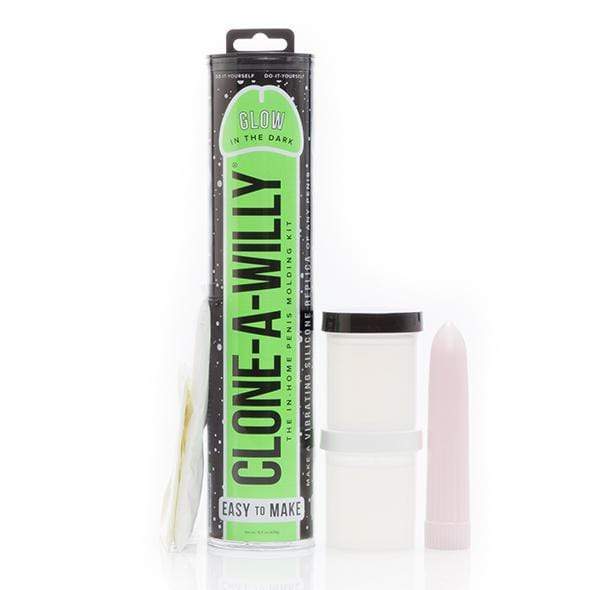 Clone A Willy - Glow in the Dark Vibrating Penis Molding Kit (Green) Clone Dildo (Vibration) Non Rechargeable 4580279019751 CherryAffairs