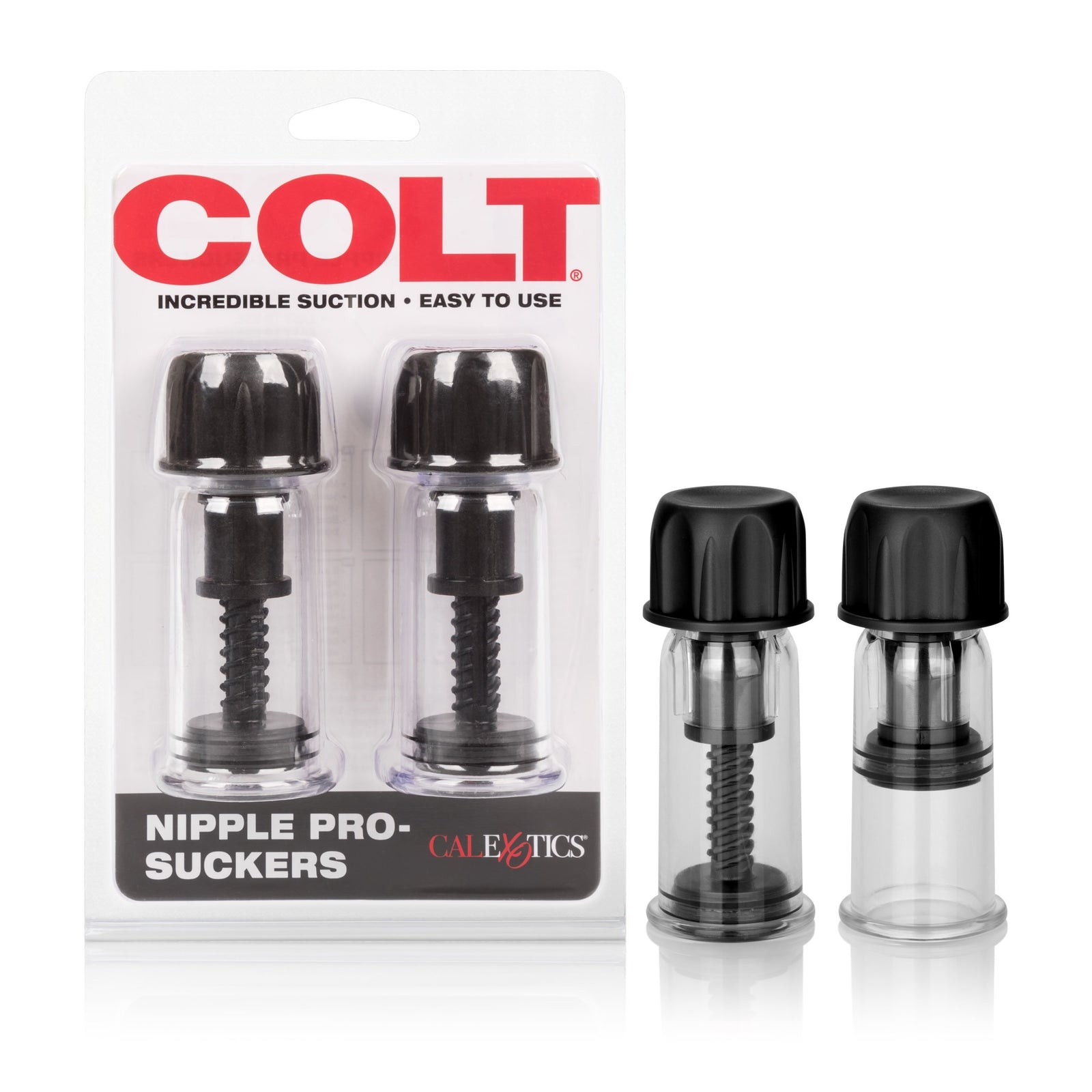Colt - Gear Nipple Pro-Suckers (Black) Nipple Pumps (Non Vibration) Durio Asia