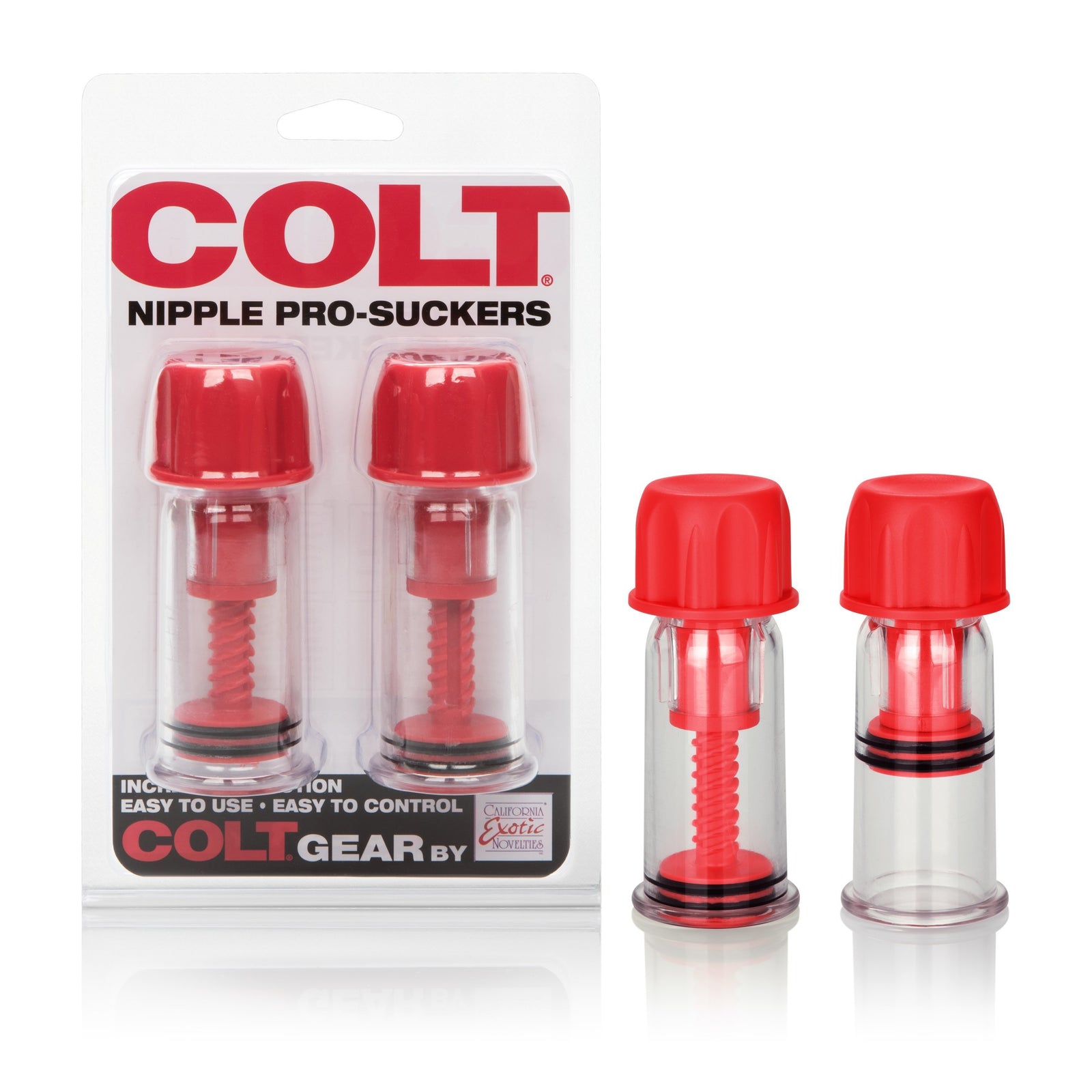 Colt - Gear Nipple Pro-Suckers (Red) Nipple Pumps (Non Vibration) Durio Asia
