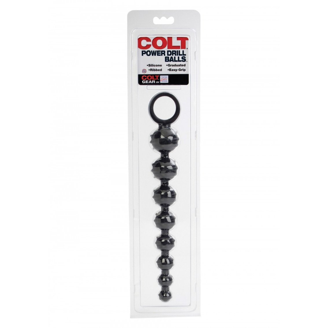 Colt - Power Drill Balls Anal Beads (Black) Anal Beads (Non Vibration) Durio Asia