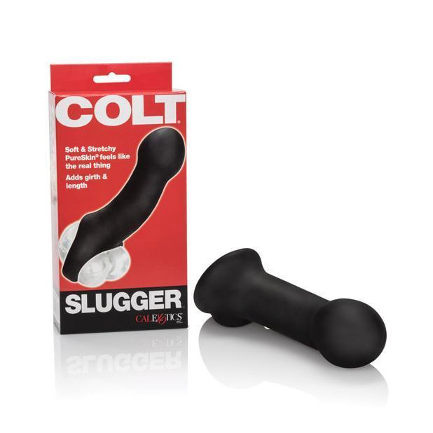 Colt - Slugger Penis Enhancer (Black) Cock Sleeves (Non Vibration) Durio Asia