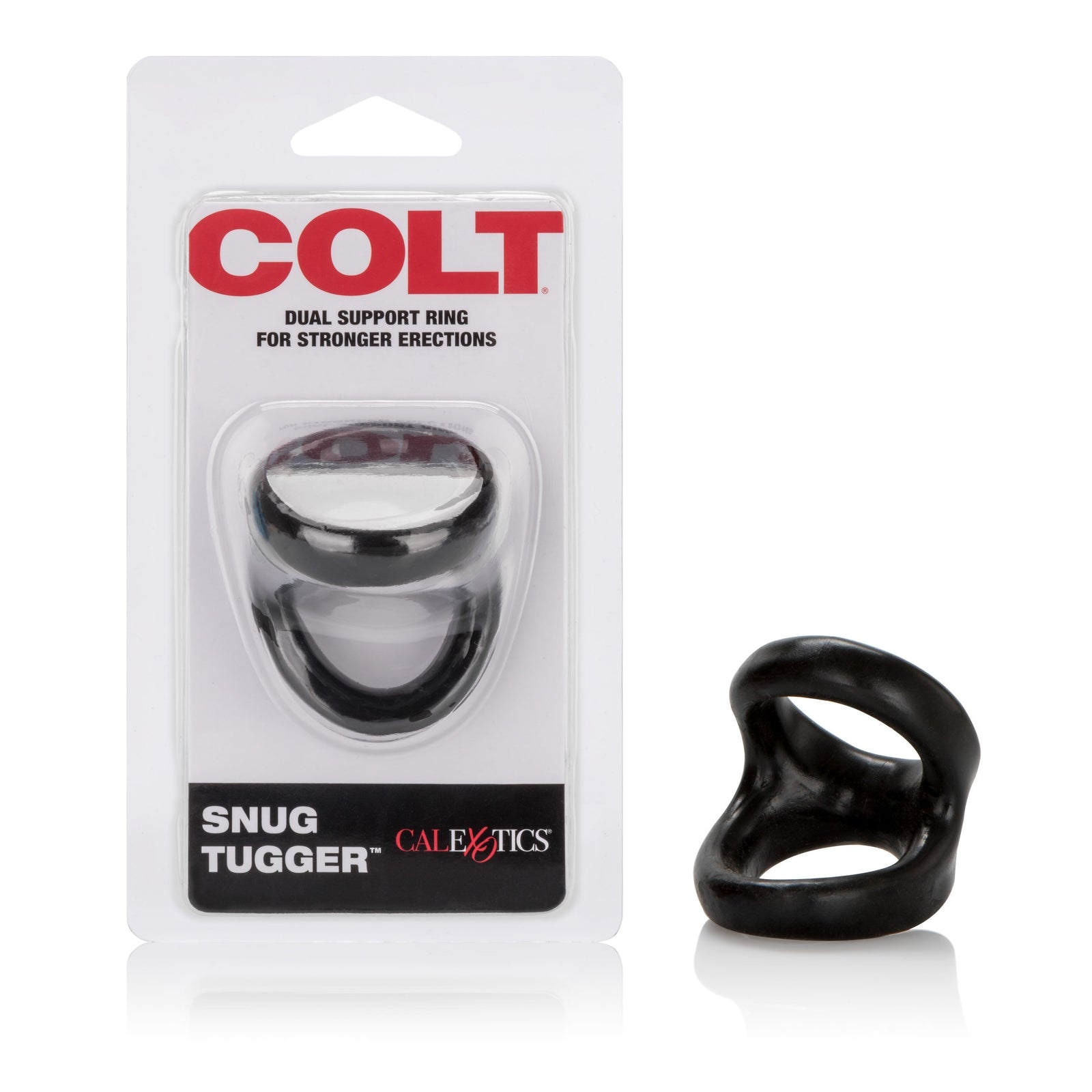 Colt - Snug Tugger Cock Ring (Black) Rubber Cock Ring (Non Vibration) Durio Asia