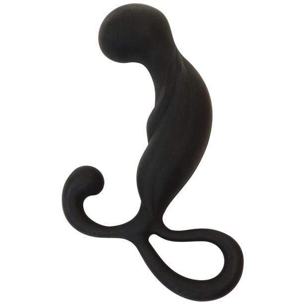 Curve Novelties - Rooster Capital P Silicone Silk Prostate Massager (Black) Prostate Massager (Non Vibration)