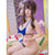 Day Dream - Sexy Appeal Suspenders Teddy Costume (Blue) Costumes 4573126271228 CherryAffairs