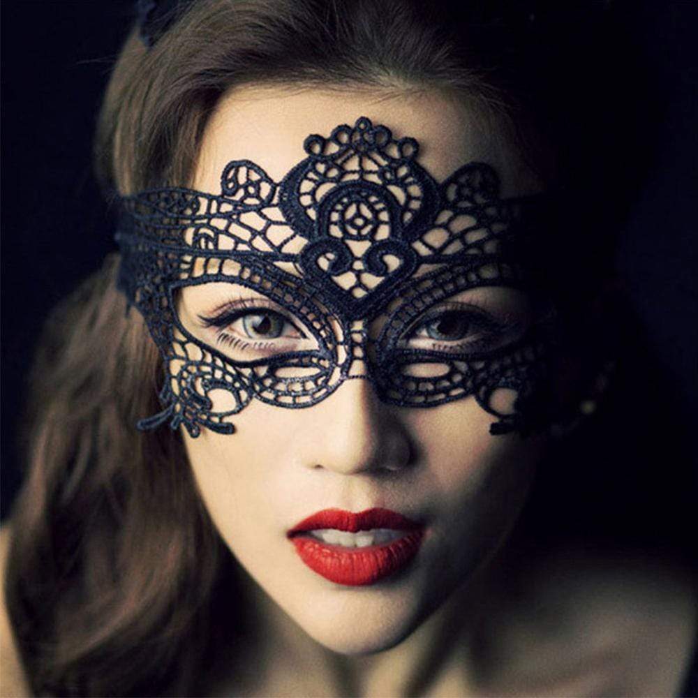 Day Dream - Starfire Inspiring Gothic Eye Mask (Black) Mask (Non blinded) Durio Asia