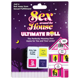 Doc Johnson - Sex Around the House Ultimate Roll Adult Dice Game Games 176554006390 CherryAffairs