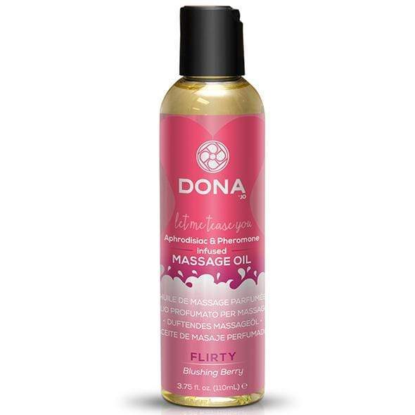 Dona - Let Me Tease You Aphrodisiac and Pheromone Infused Flirty  Blushing Berry Massage Oil 110ml Massage Oil Durio Asia