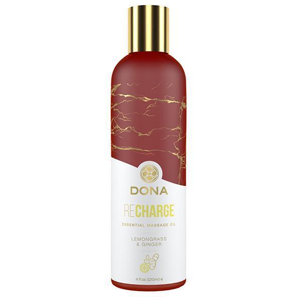 Dona -  Recharge Lemongrass and Ginger Essential Massage Oil 120ml Massage Oil Durio Asia