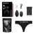 Dorcel - Discreet Warming Panty Vibrator with Panty Small (Black) Panties Massager Remote Control (Vibration) Rechargeable 622629345 CherryAffairs