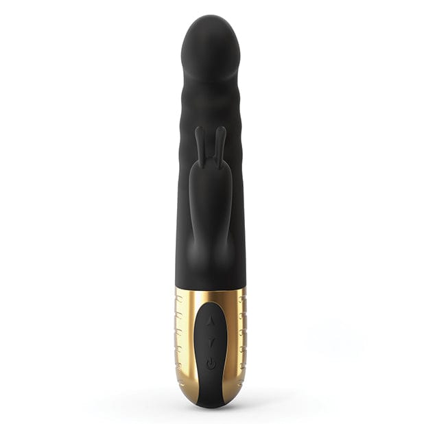Dorcel - G Stormer Thrusting G Spot Rabbit Vibrator (Black/Gold) Rabbit Dildo (Vibration) Rechargeable 622634817 CherryAffairs
