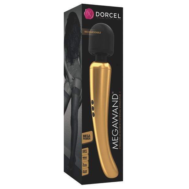 Dorcel - Megawand Rechargeable Wand Massager (Gold) Wand Massagers (Vibration) Rechargeable Durio Asia