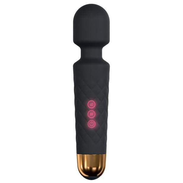 Dorcel - Wanderful Rechargeable Wand Massager (Black/Gold) Wand Massagers (Vibration) Rechargeable Durio Asia