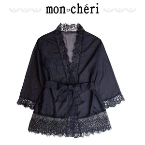 Enjoy Toys - Mon Cheri Room Wear Mor00015 Chemise (Black) Costumes 4580395732947 CherryAffairs