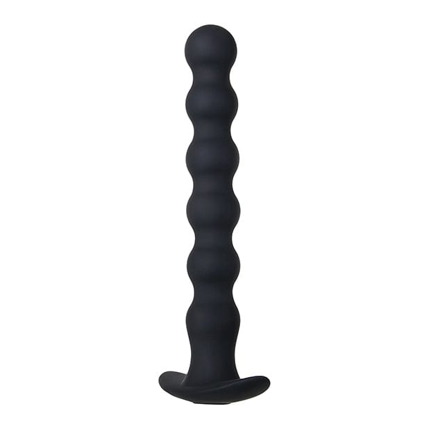 Evolved - Bottoms Up Vibrating Anal Beads (Black) Anal Beads (Vibration) Rechargeable 625496754 CherryAffairs