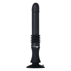 Evolved - Love Thrust Powerful Suction Cup Sex Machine Thrusting Dildo (Black) G Spot Dildo (Vibration) Rechargeable 625513608 CherryAffairs