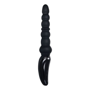 Evolved - Magic Stick Beaded Vibrator Anal Beads (Black) Anal Beads (Vibration) Rechargeable 625513623 CherryAffairs