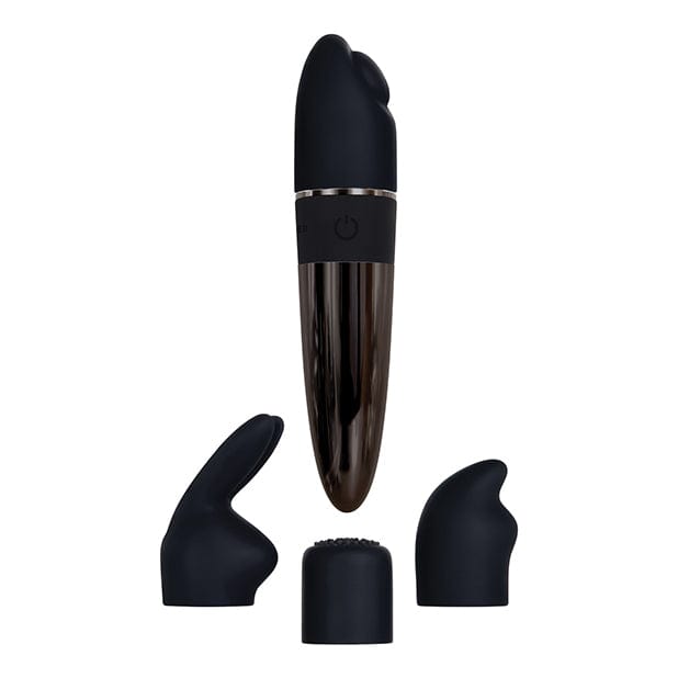 Evolved - Tiny Treasures 5 Piece Silicone Kit Rechargeable Bullet Vibrator (Black) Bullet (Vibration) Rechargeable 625526422 CherryAffairs