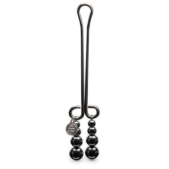 Fifty Shades Darker - Just Sensation Beaded Clitoral Clamp Clitoral Clamps - CherryAffairs Singapore