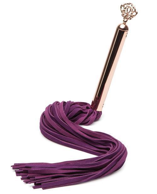 Fifty Shades Freed - Cherished Collection Suede Flogger (Purple) Flogger Durio Asia