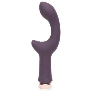 Fifty Shades Freed - Lavish Attention Rechargeable Clitoral & G-Spot Vibrator (Grey) Rabbit Dildo (Vibration) Rechargeable - CherryAffairs Singapore