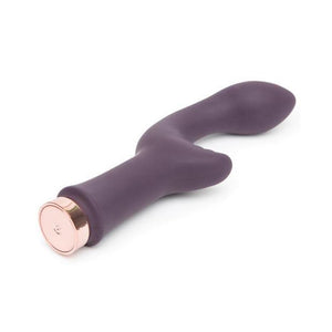 Fifty Shades Freed - Lavish Attention Rechargeable Clitoral & G-Spot Vibrator (Grey) Rabbit Dildo (Vibration) Rechargeable - CherryAffairs Singapore