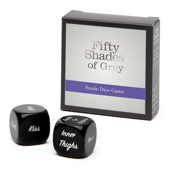 Fifty Shades of Grey - Erotic Dice Game (Black) Games 5060779232243 CherryAffairs