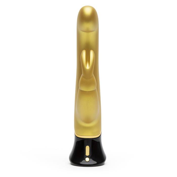 Fifty Shades of Grey - Greedy Girl 10 Year Anniversary Gold Rabbit Vibrator Special Edition (Gold) Rabbit Dildo (Vibration) Rechargeable 5060779233493 CherryAffairs