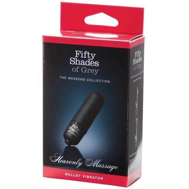 Fifty Shades of Grey - Heavenly Massage Bullet Vibrator (Black) Bullet (Vibration) Non Rechargeable Durio Asia