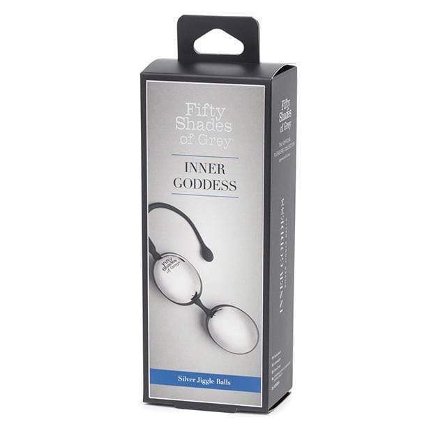 Fifty Shades of Grey - Inner Goddess Silver Jiggle Kegel Balls 67 g (Silver) Kegel Balls (Metal) 5060680311075 CherryAffairs