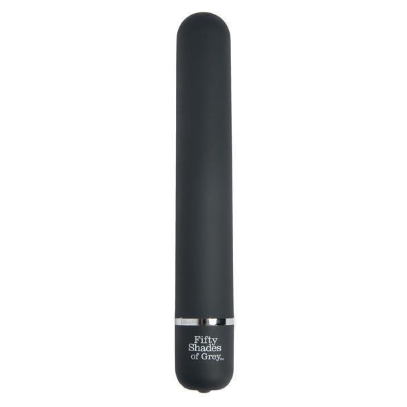 Fifty Shades Of Grey - New Charlie Tango Classic Vibrator (Black) Non Realistic Dildo w/o suction cup (Vibration) Non Rechargeable - CherryAffairs Singapore