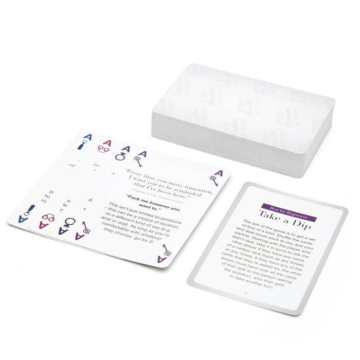 Fifty Shades of Grey - Play Nice Talk Dirty Inspiration Card Game Games 5060779232397 CherryAffairs