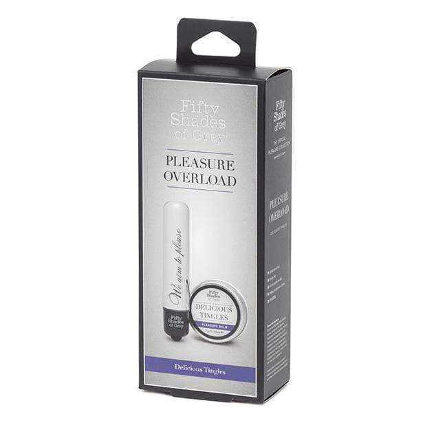 Fifty Shades of Grey - Pleasure Overload Delicious Tingles Gift Set (Black) Bullet (Vibration) Non Rechargeable Durio Asia