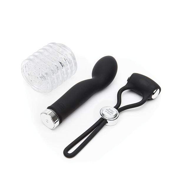 Fifty Shades of Grey - Pleasure Overload Wicked Weekend Gift Set (Black) Couples Set Durio Asia