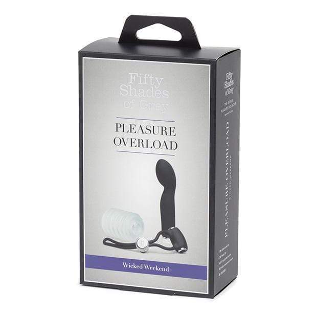 Fifty Shades of Grey - Pleasure Overload Wicked Weekend Gift Set (Black) Couples Set 5060680311259 CherryAffairs