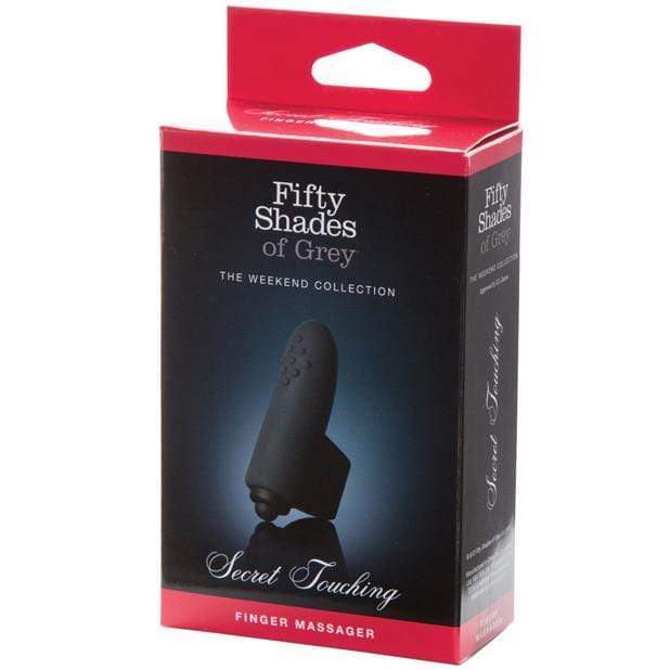 Fifty Shades of Grey - Secret Touching Finger Massager (Black) Clit Massager (Vibration) Non Rechargeable