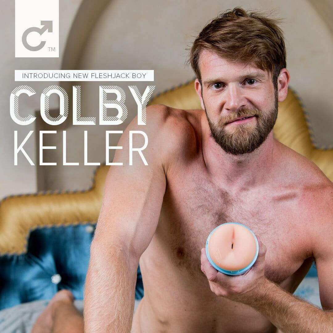 Fleshlight - Fleshjack Boys Colby Keller Masturbator Ass (Lumberjack) Masturbator Gay Ass (Non Vibration)