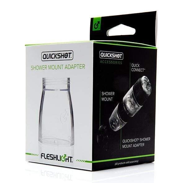 Fleshlight - Quickshot Shower Mount Adapter (Clear) Accessories