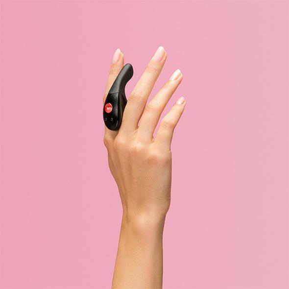 Fun Factory - Be One Rechargeable Finger Vibrator (Black) Clit Massager (Vibration) Rechargeable 4032498450001 CherryAffairs