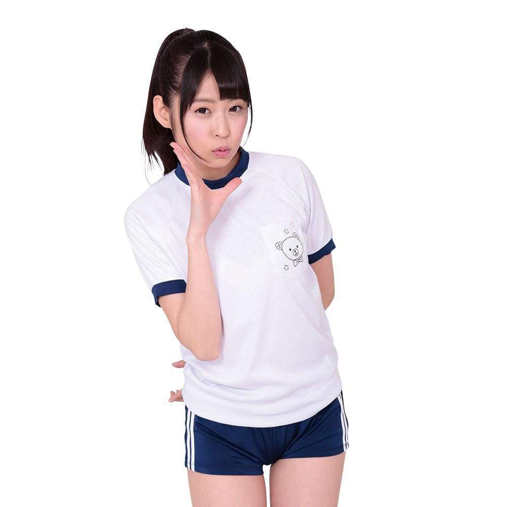 Garaku - Imadoki Exercise Gym Attire (White) Costumes Durio Asia