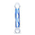 Glas - Tip Textured Glass Dildo 6.5" (Clear)